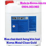 Sản phẩm mới nước đánh bóng kim loại cao cấp Korea Metal Clean Gold
